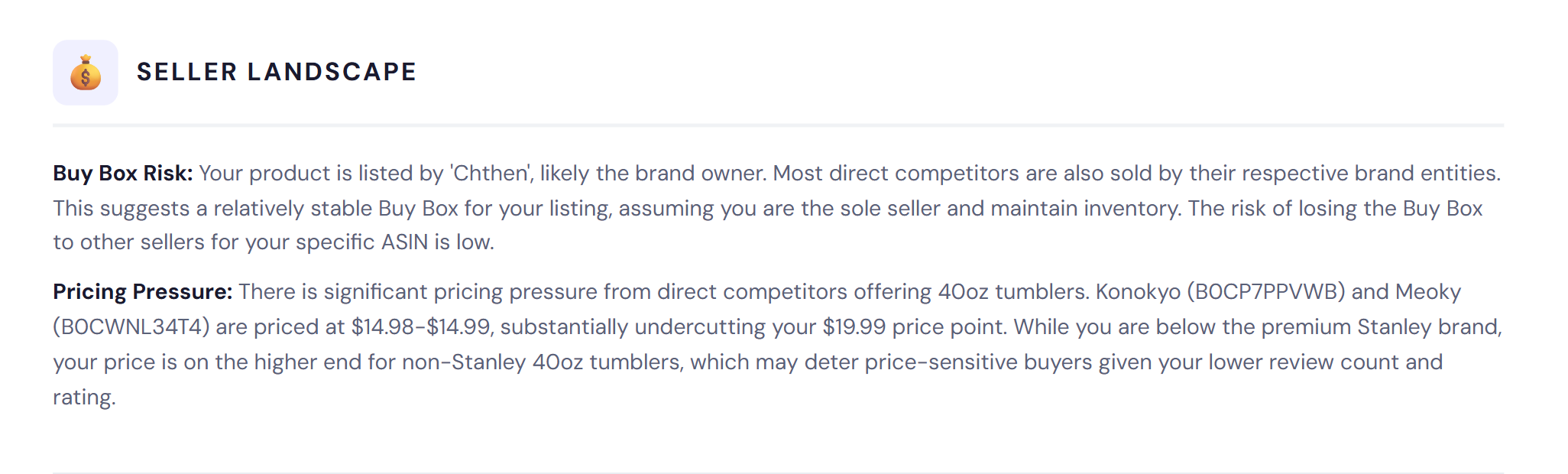 report sellers